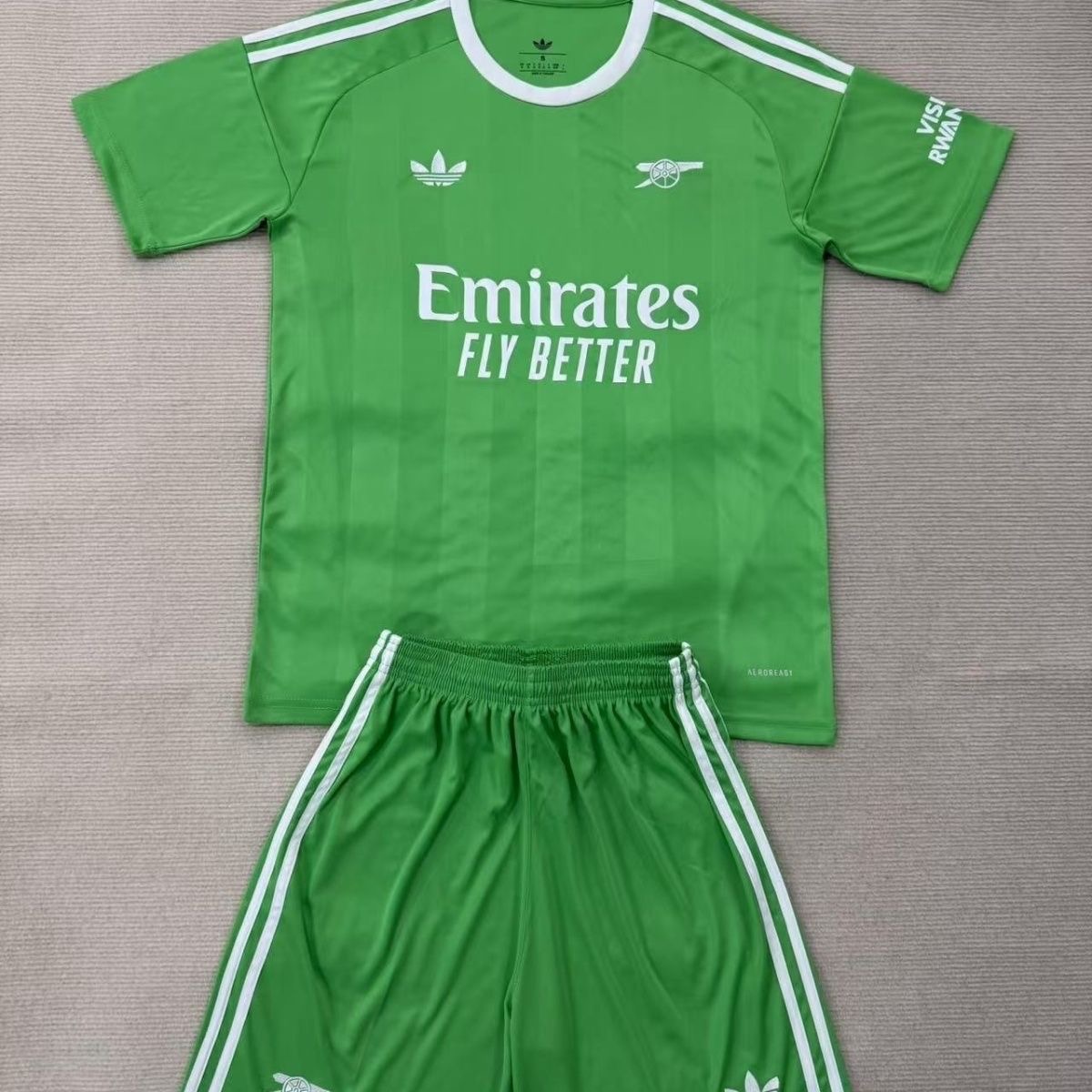 2025/2026 Arsenal Goalkeeper Football Shirt Kids Size 1:1 Thai Quality