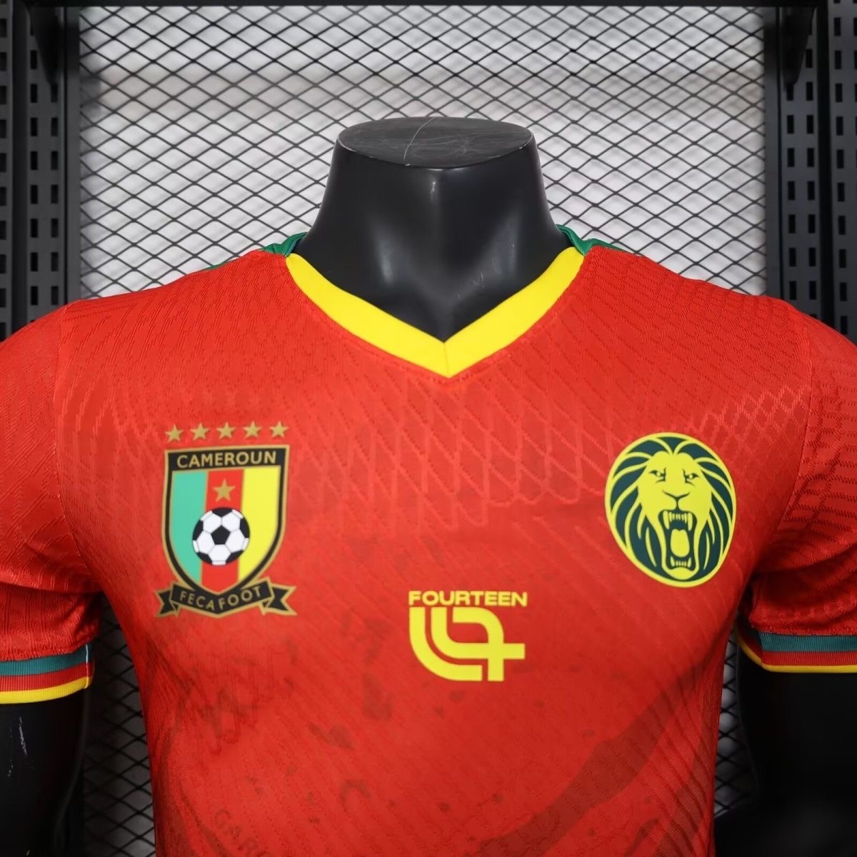 2025 Player Version Cameroon RedFootball shirt 1:1 Thai Quality