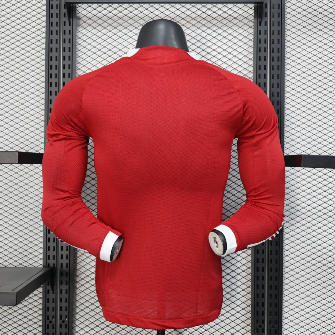 2025/2026 Player Version Long Sleeve Liverpool Away Football Shirt