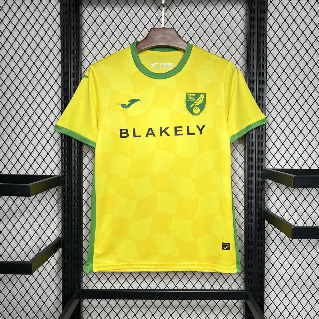2024/2025 Norwich City Home Football Shirt