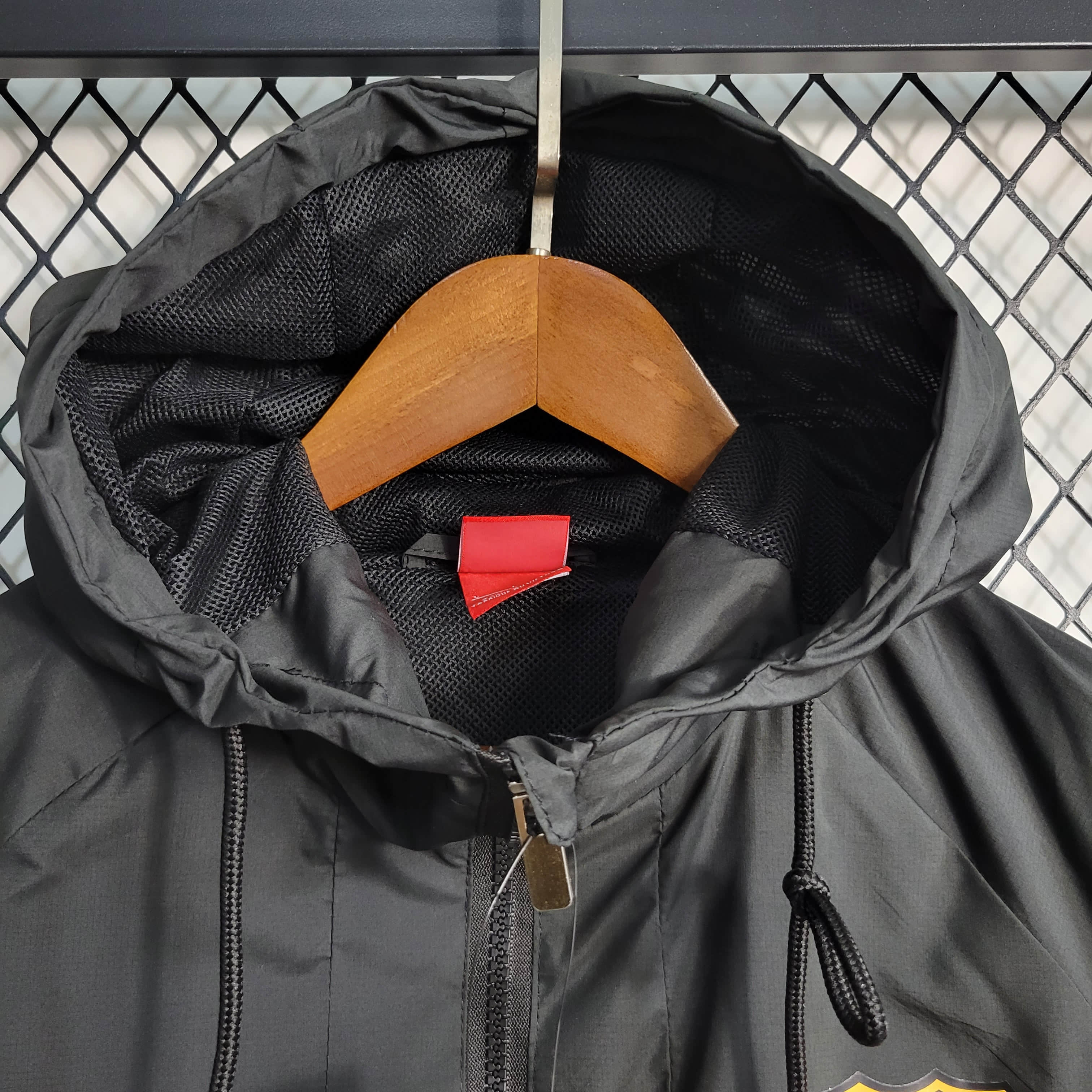 2023/2024 Barcelona Windbreaker Black Football Shirt