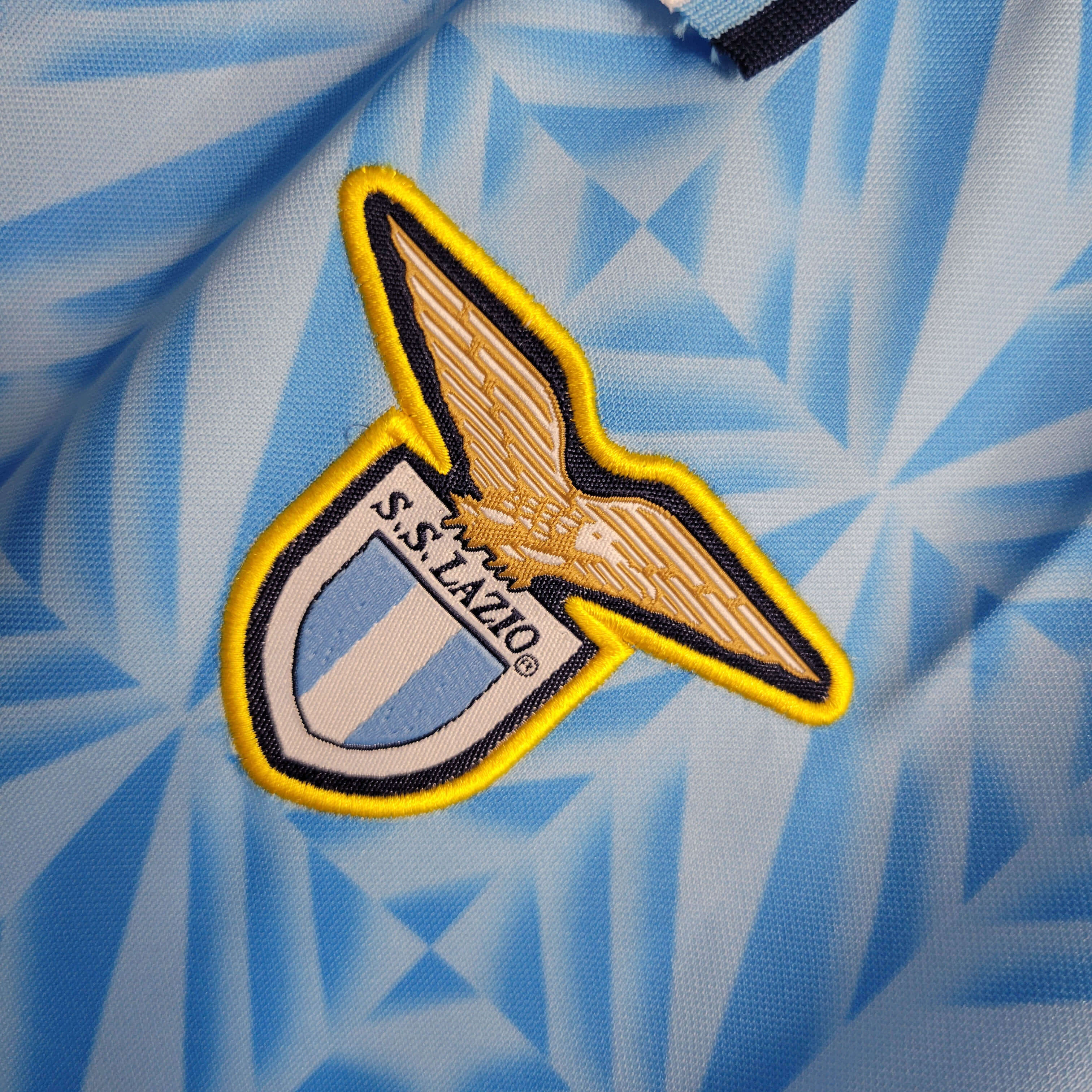 1991/1992 Retro Lazio Home Football Shirt