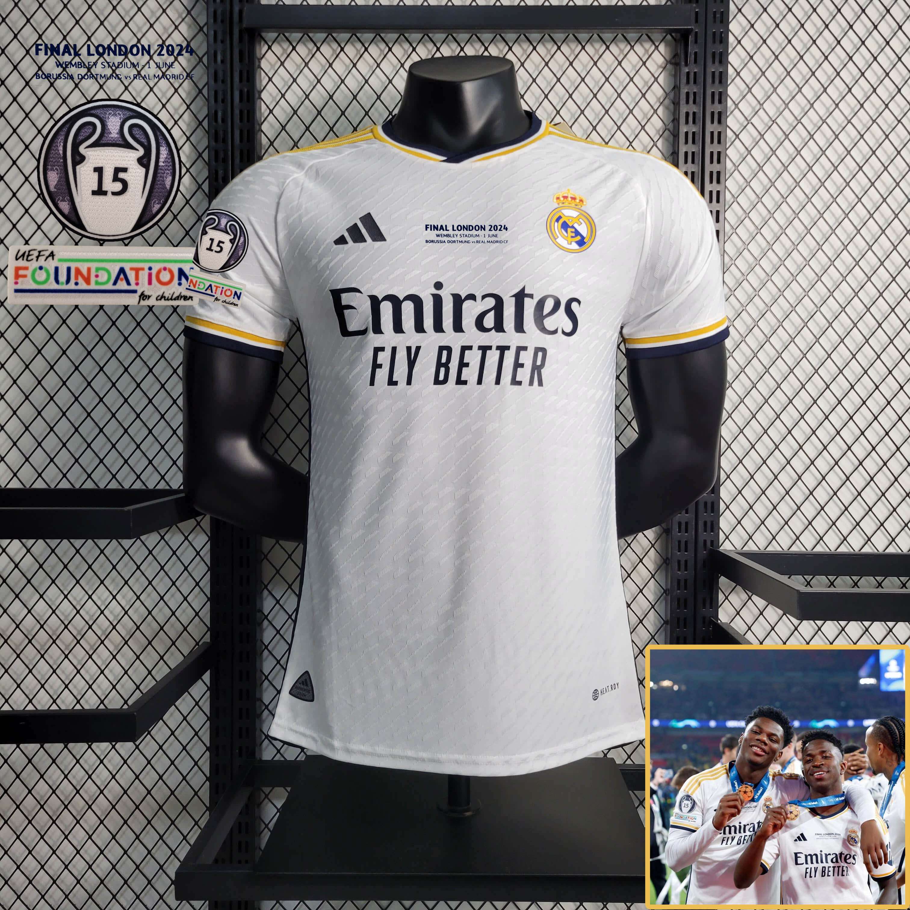 2023/2024 Player Version Real Madrid Home +HP
