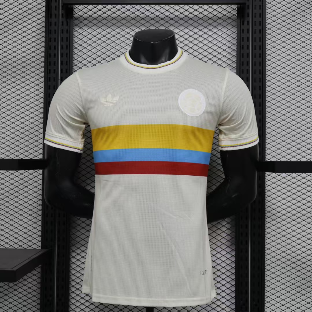 2024 Player Version Colombia Home Football Shirt Anniversary Edition
