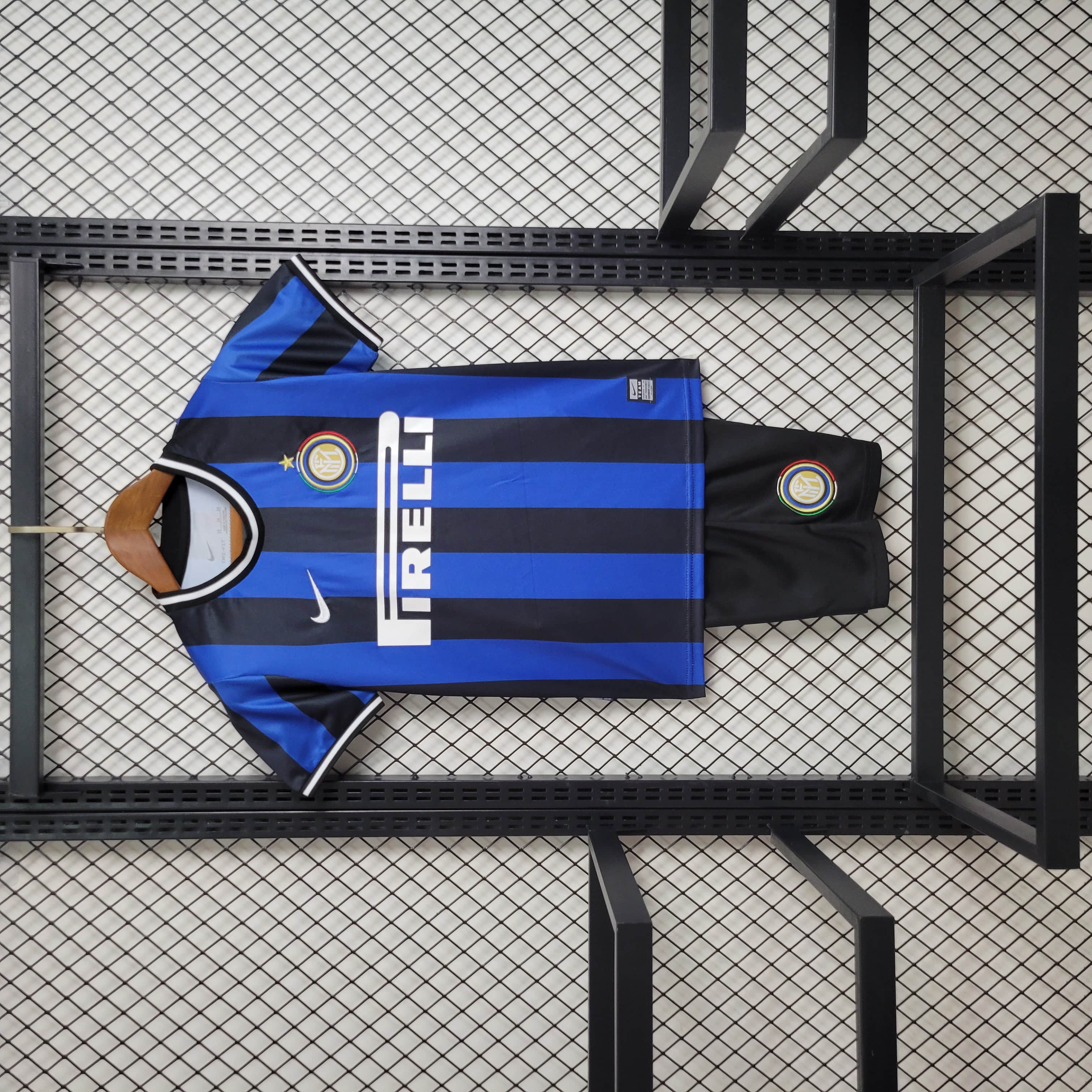 2009/2010 Retro Inter Milan Home Football Shirt Kids Size