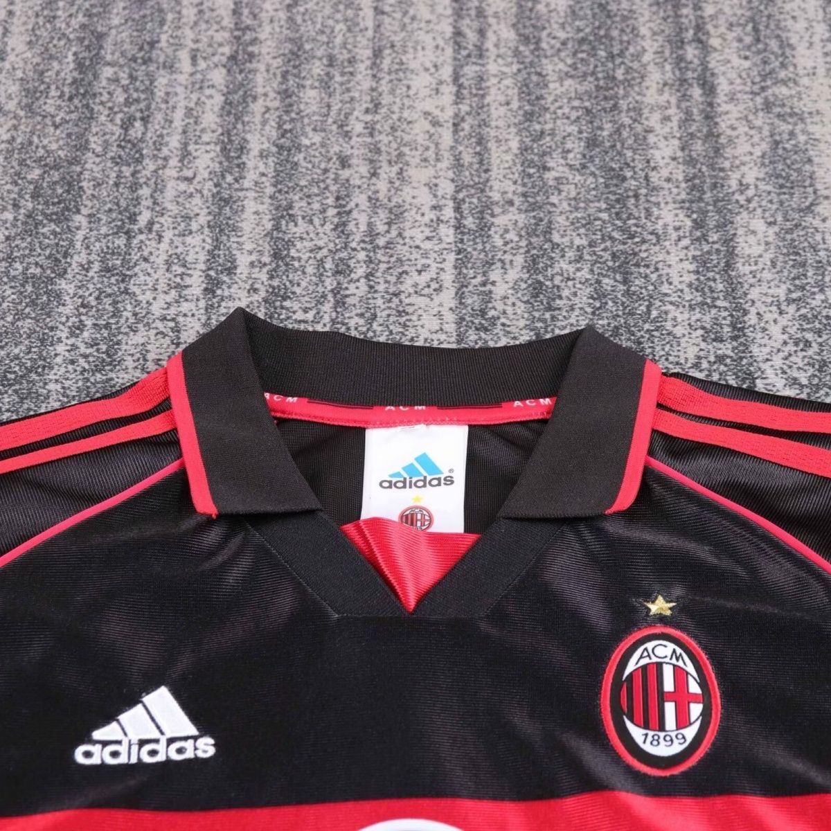 1998/1999 Retro Ac Milan HomeFootball Shirt Kids Size 1:1 Thai Quality