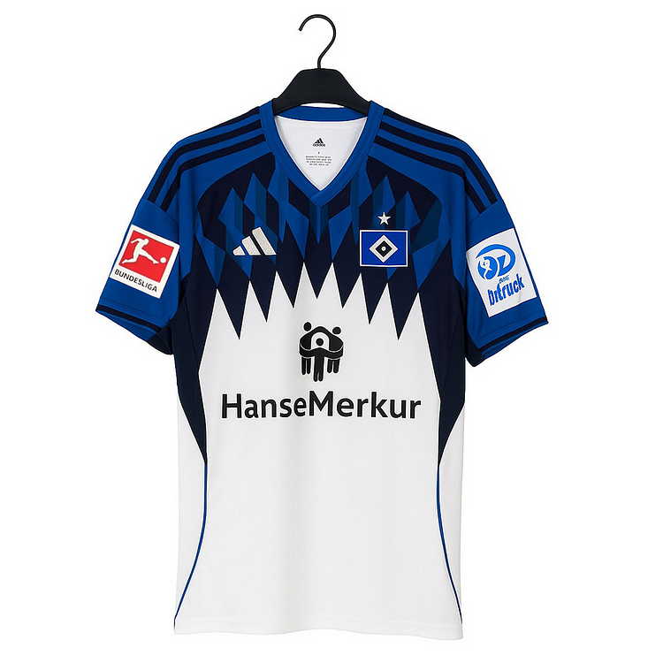 2025/2026 Hamburger SV Home Football Shirt