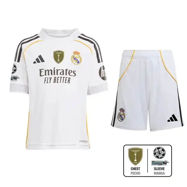 （Club World Cup + Intercontinental）2025/2026 Real Madrid Home 1:1 Thai Quality