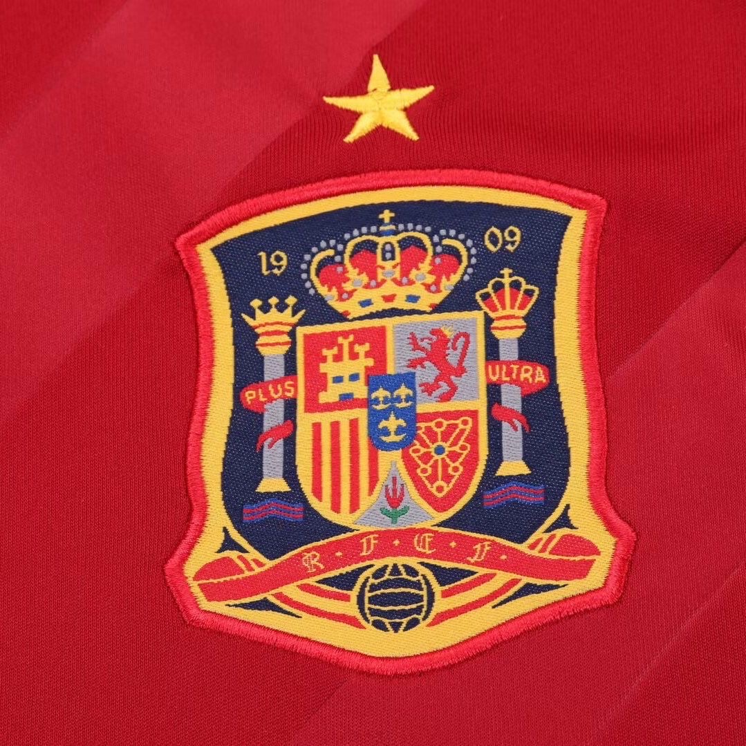 2012 Retro Spain Home Football shirtKids Size 1:1 Thai Quality
