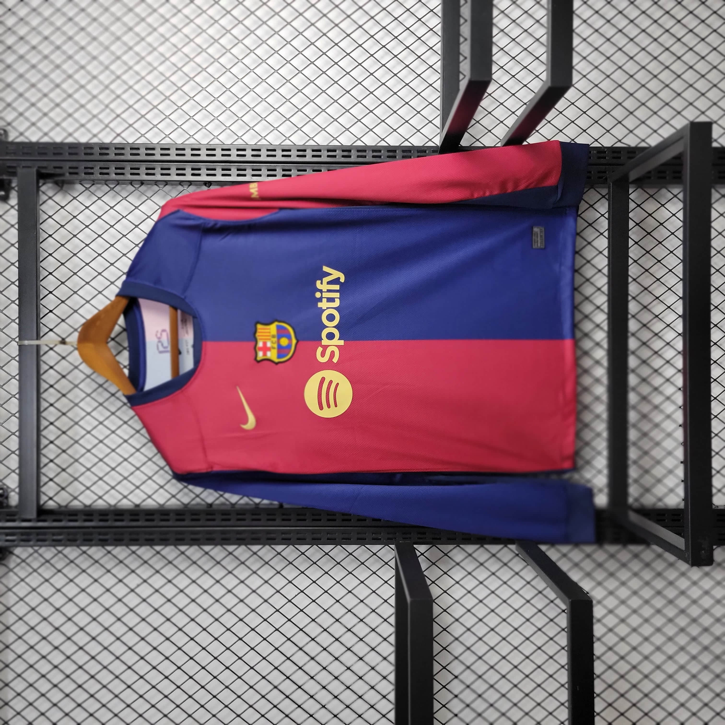 2024/2025 Long Sleeve Barcelona Home Football Shirt