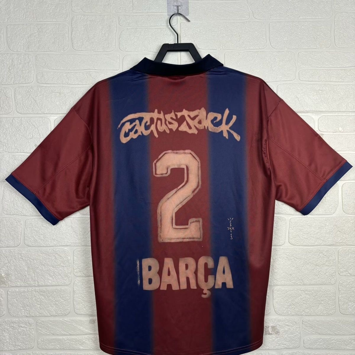 2024/2025  Barcelona xCactusJack Skeleton Remake Football shirt