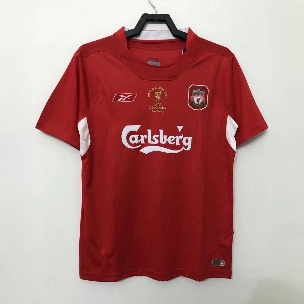 2004/2005Retro Liverpool Home Football Shirt