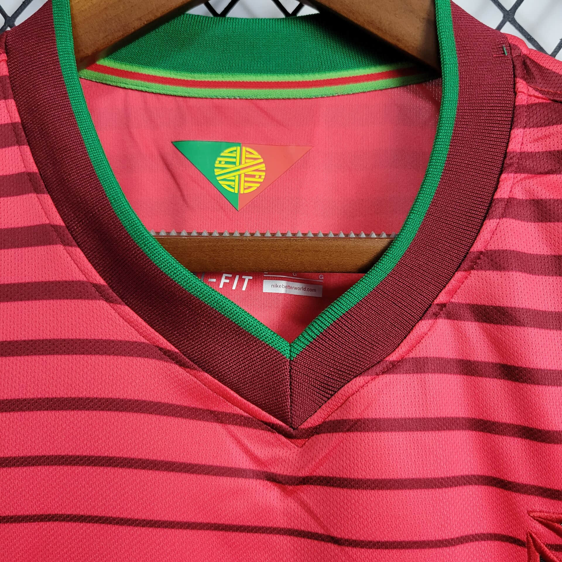 2014 Retro Portugal Home Football Shirt