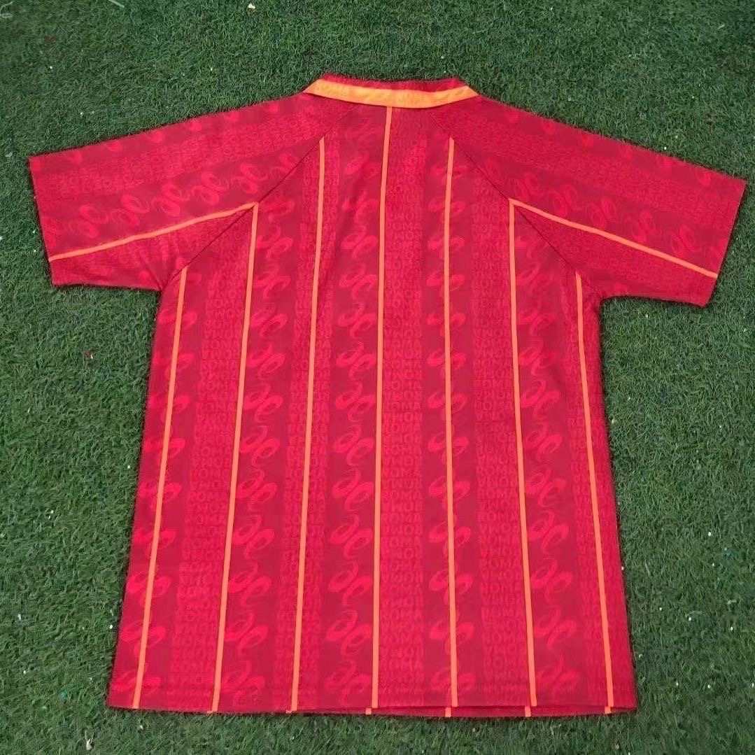 1996/1997 Retro AS Roma Home Football Shirt 1:1 Thai Quality