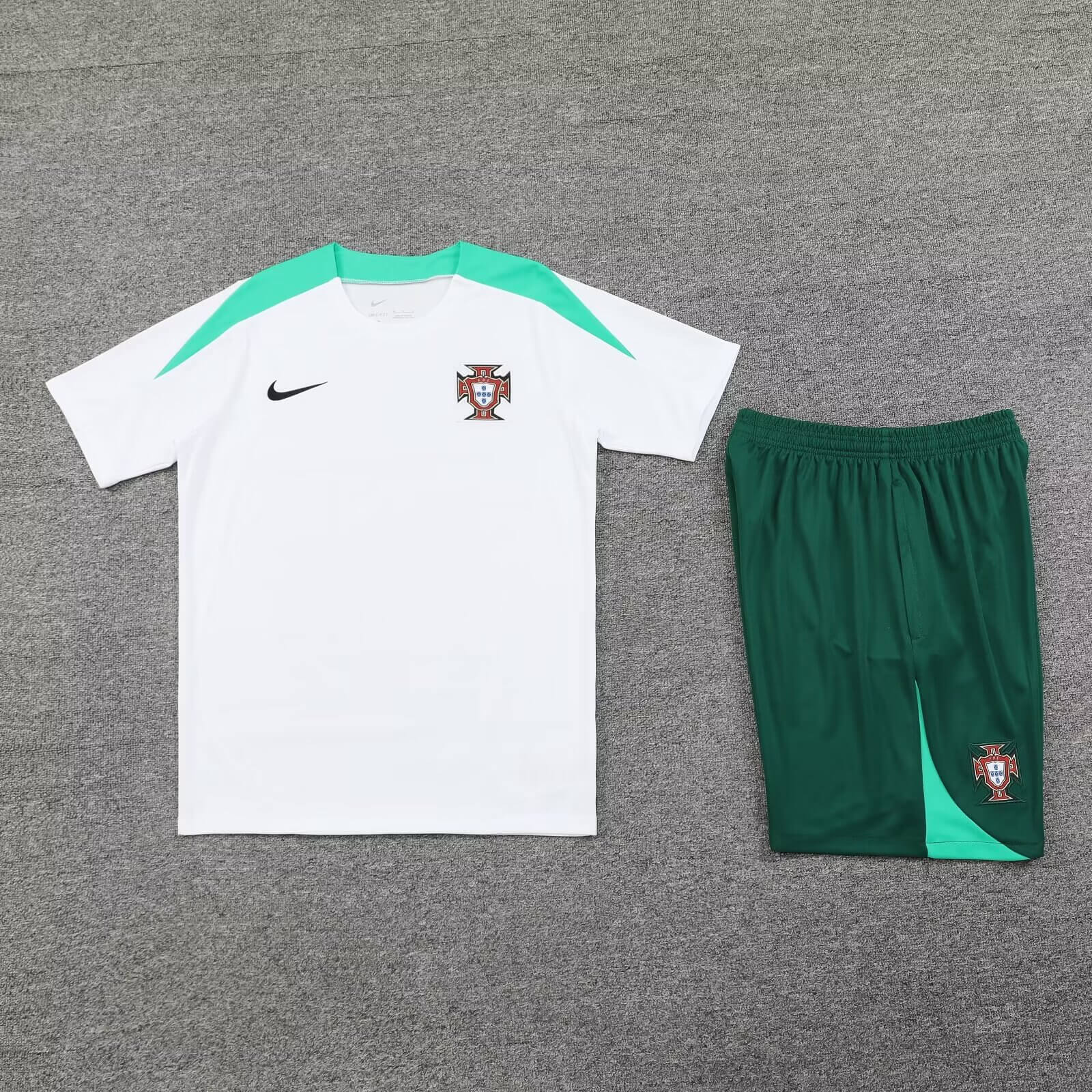 2024/2025 Portugal Training Wear White Suit Shirt