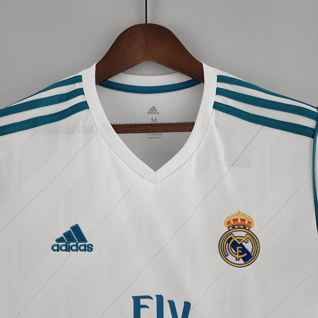 2017/2018 Retro Real Madrid Home Football Shirt