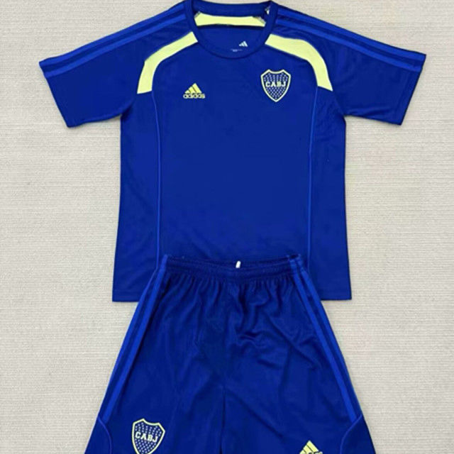 2025/2026 Boca Juniors Training WearFootball Shirt kKids Size 1:1 Thai Quality