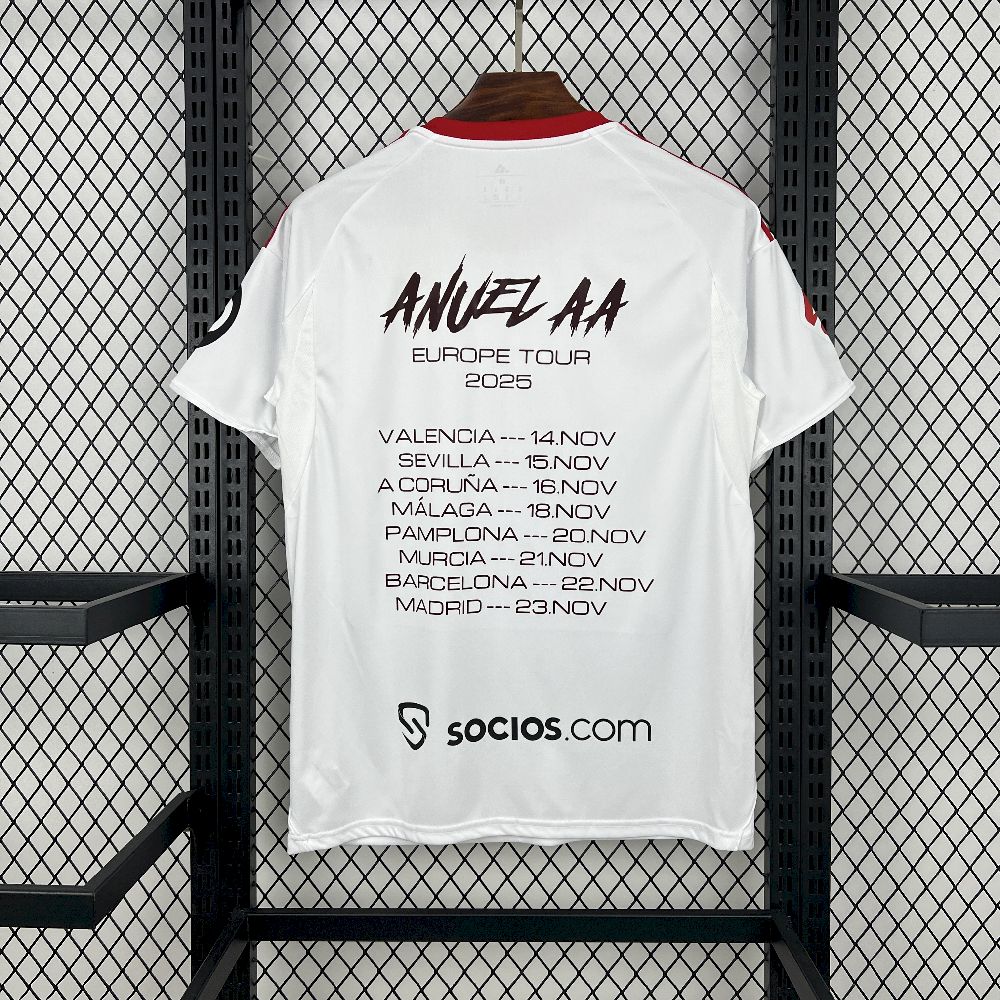 2025/2026 Sevilla Home Football Shirt 1:1 Thai Quality