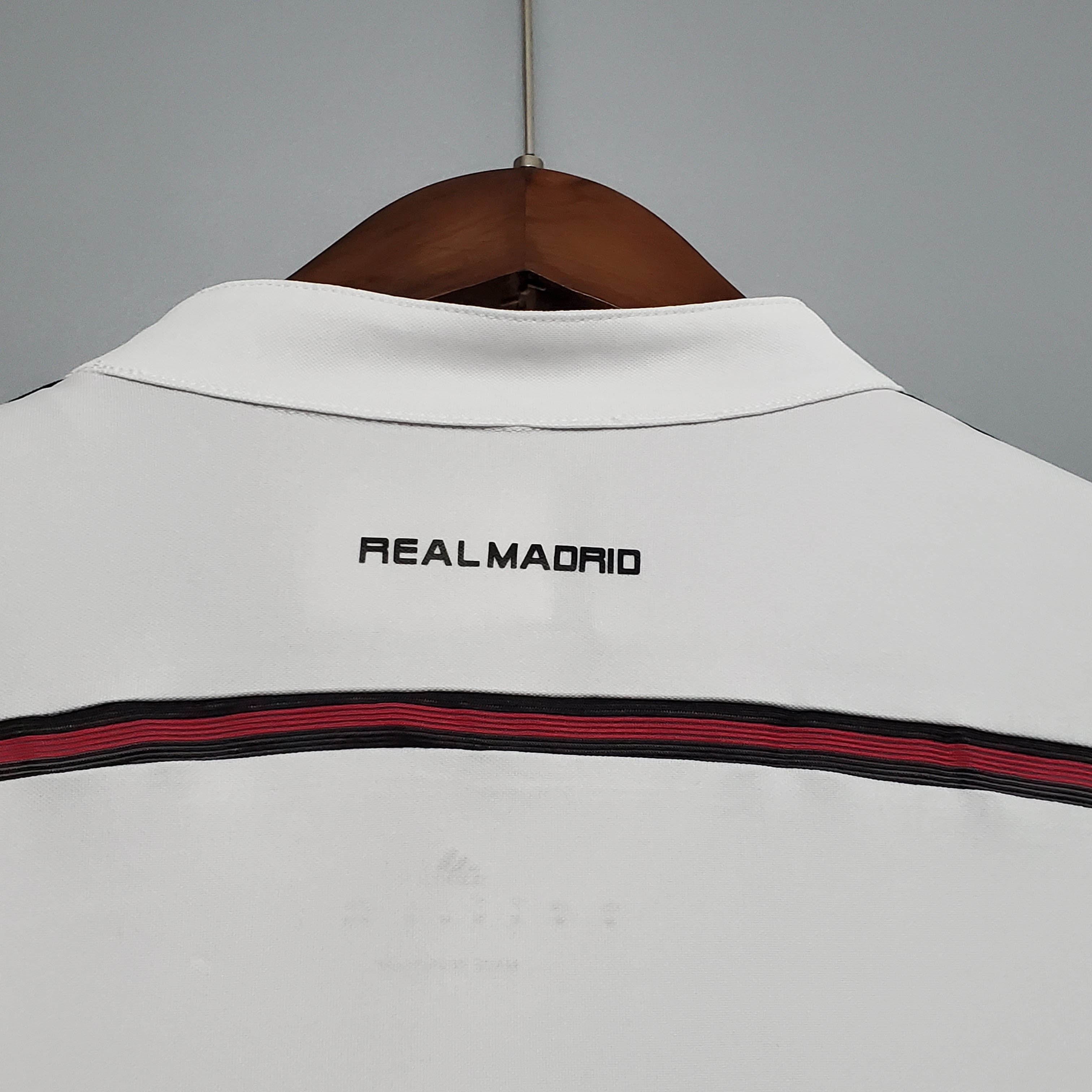 2014/2015 Retro Long Sleeve Real Madrid Home Football Shirt