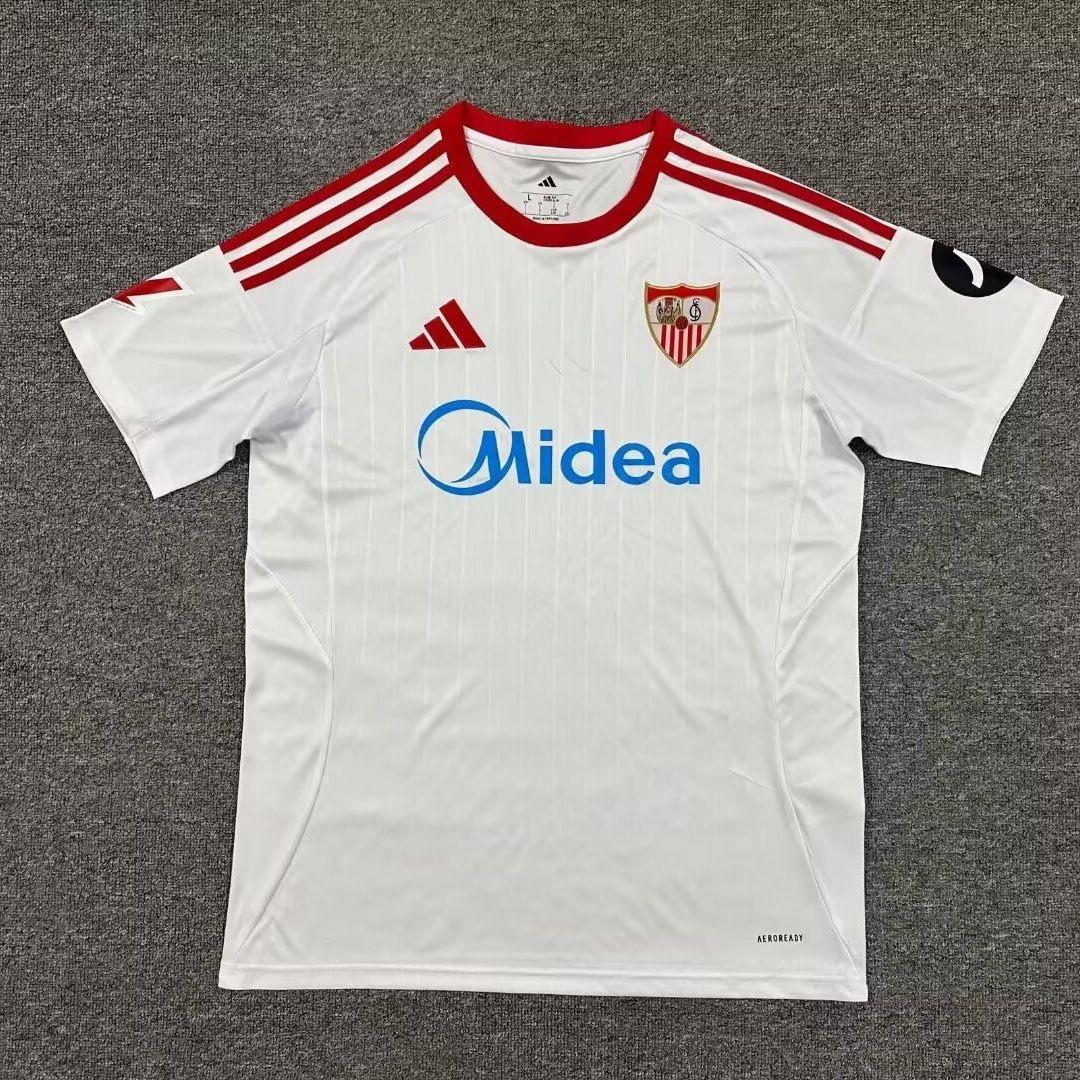 2025/2026 Sevilla Home Football shirt 1:1 Thai Quality