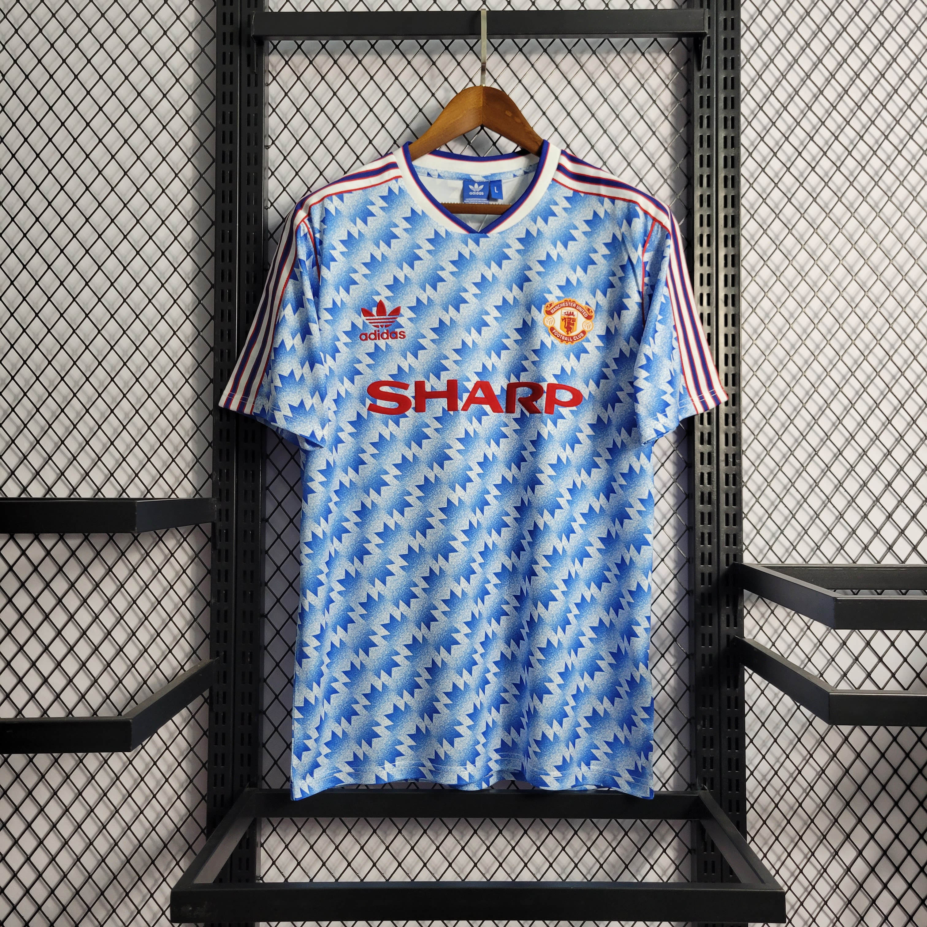 1990/1992 Retro Manchester United Away Football Shirt