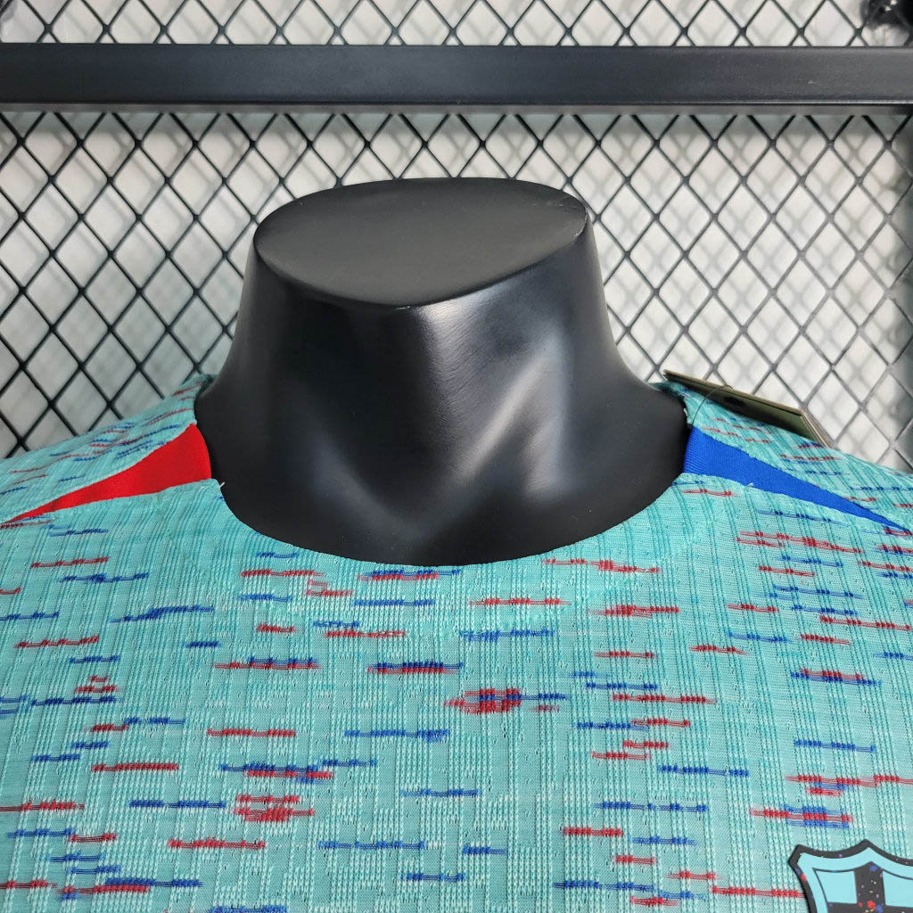 2023/2024 Player Version Barcelona Third Away Football Shirt