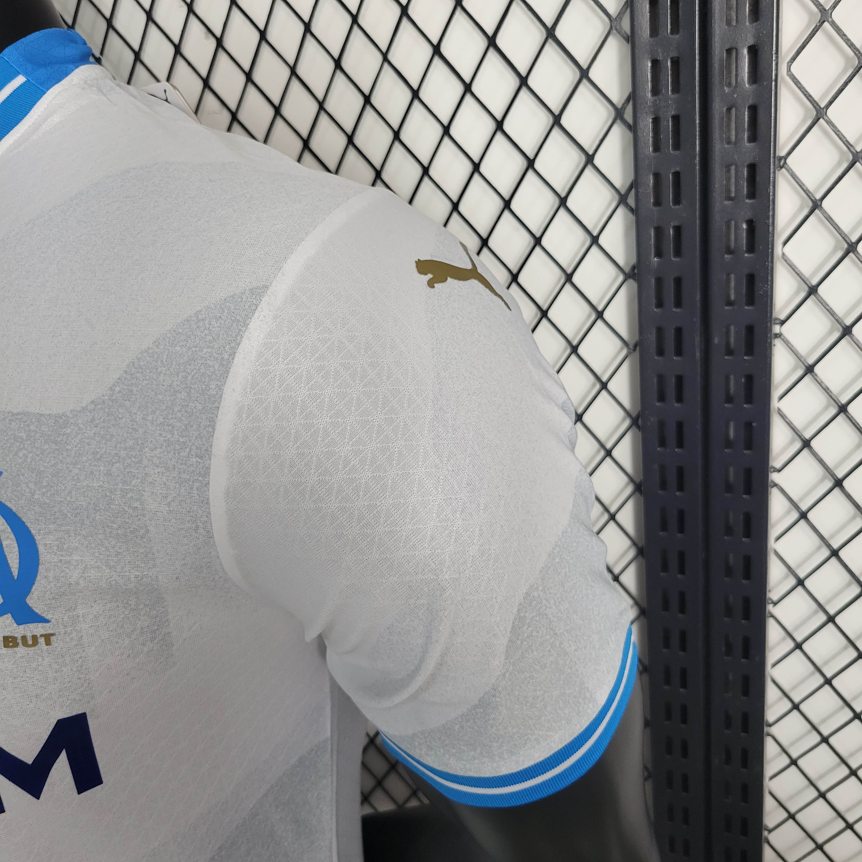 2023/2024 Player Version Olympique Marseille Home Football Shirt