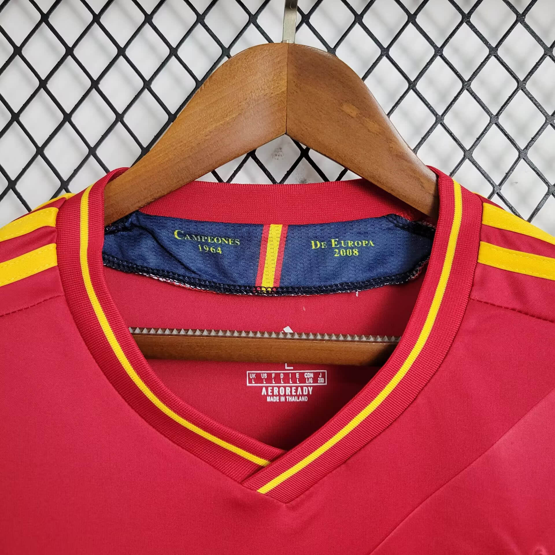 2012 Retro Spain Home Football Shirt