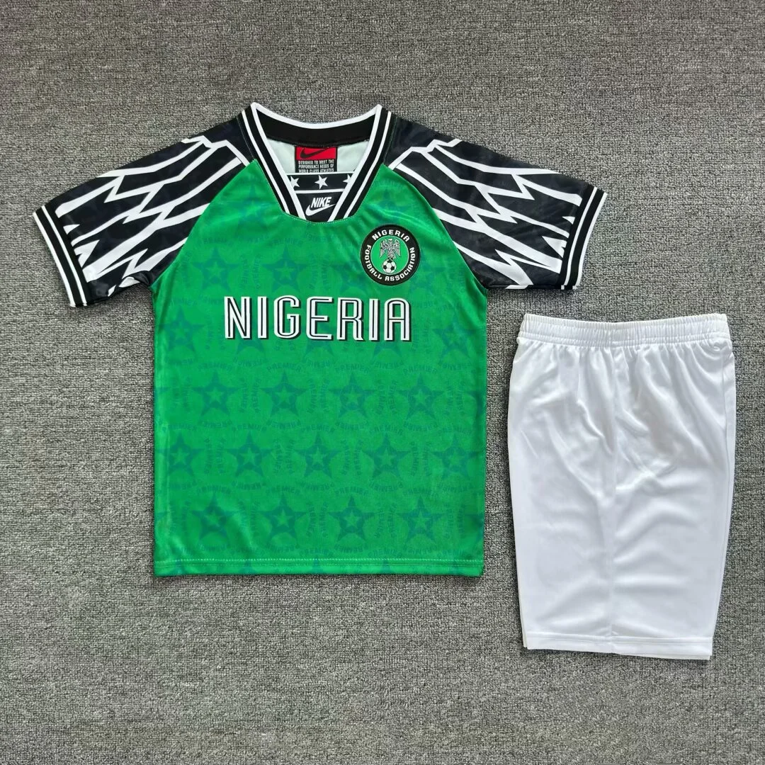 1994/1995 Retro Nigeria Home Football Shirt Kids Size 1:1 Thai Quality