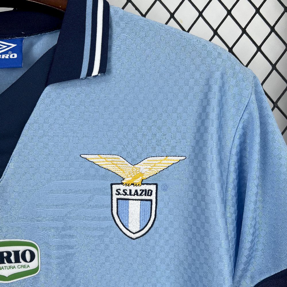 1996/1997 Retro Lazio Home FootballShirt 1:1 Thai Quality