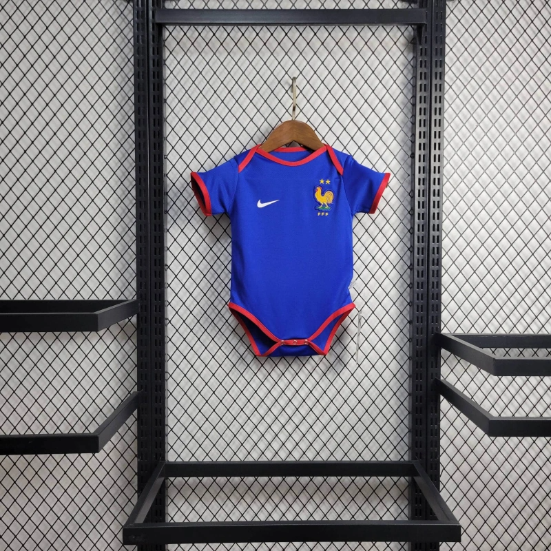 2024 France Home Football Shirt Baby Size