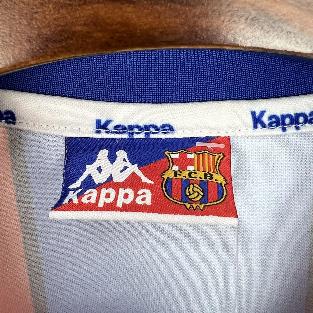 1995/1997 Long Sleeve Retro Barcelona Home Football Shirt