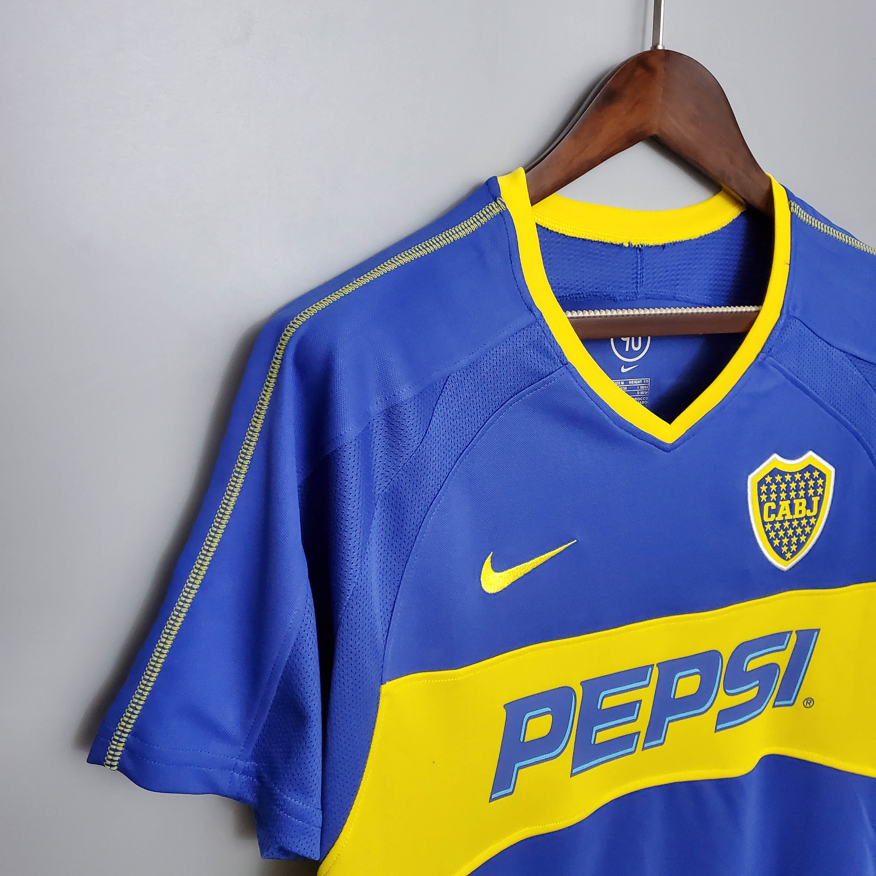 2003/2004 Retro Boca Juniors Home Football Shirt