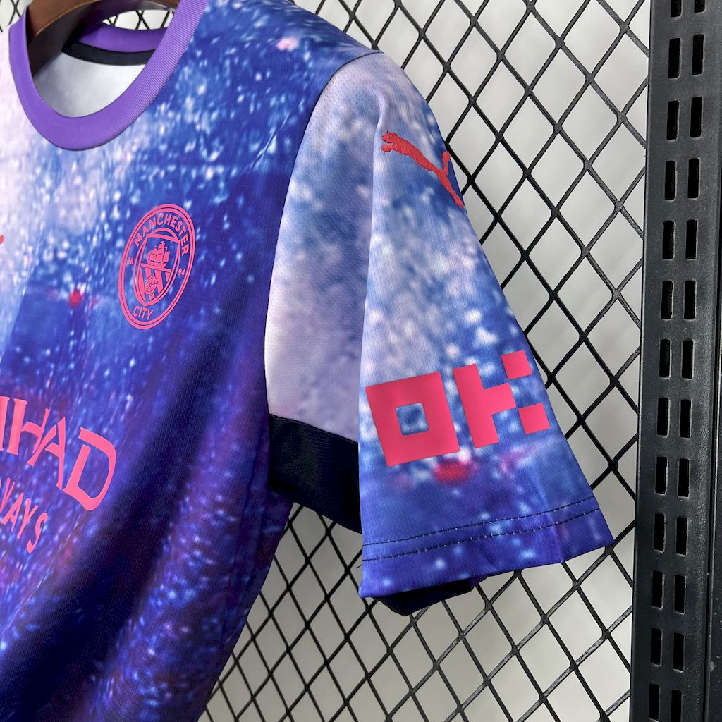 2025/2026 Manchester City Purple Concept Version Football Shirt 1:1 Thai Quality