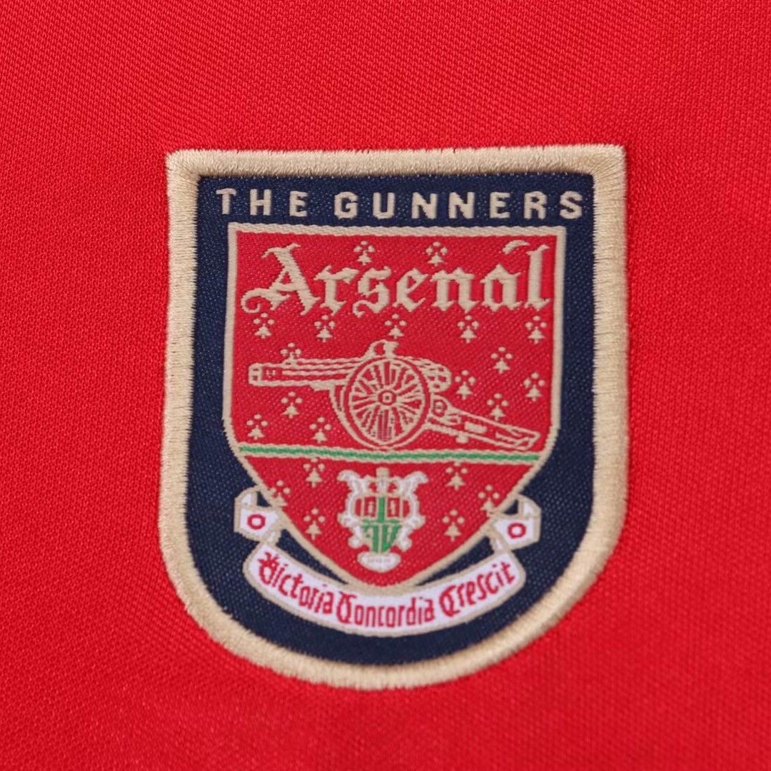 1998/1999 Retro Arsenal Home FootballShirt Kids Size 1:1 Thai Quality