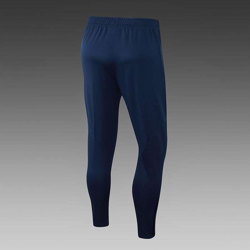 2023/2024 Barcelona Half-Pull Training Suit Royal Blue Football Shirt Set