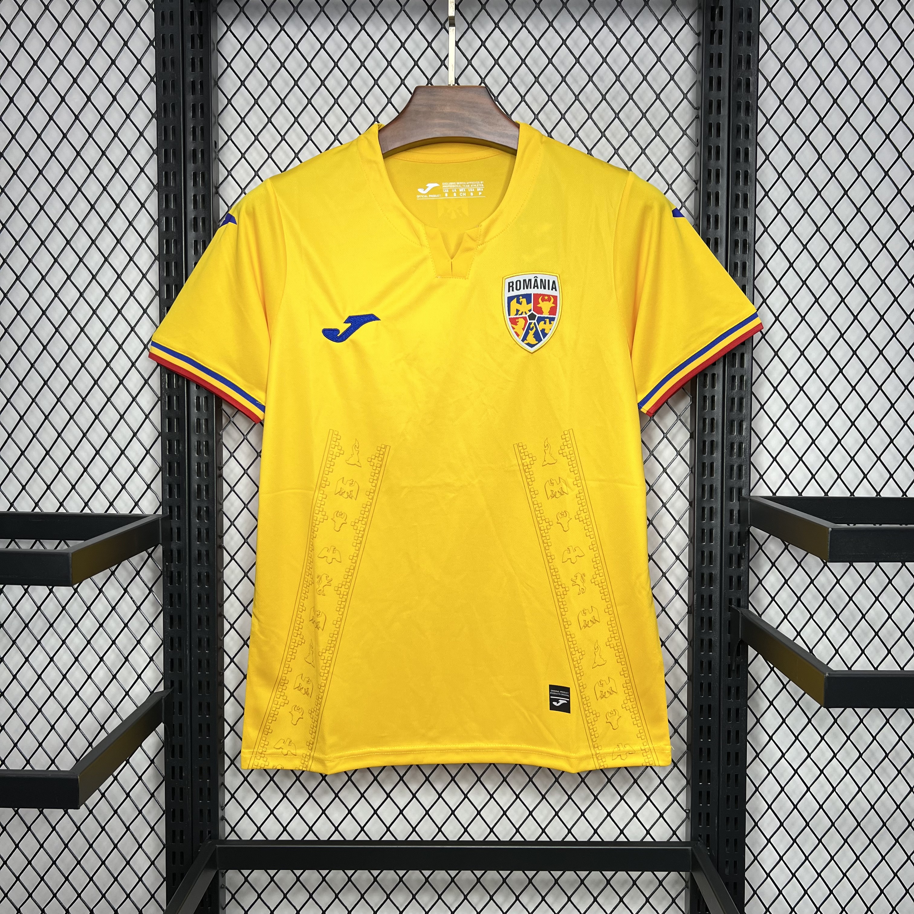 2024 Romania Home Football Shirt