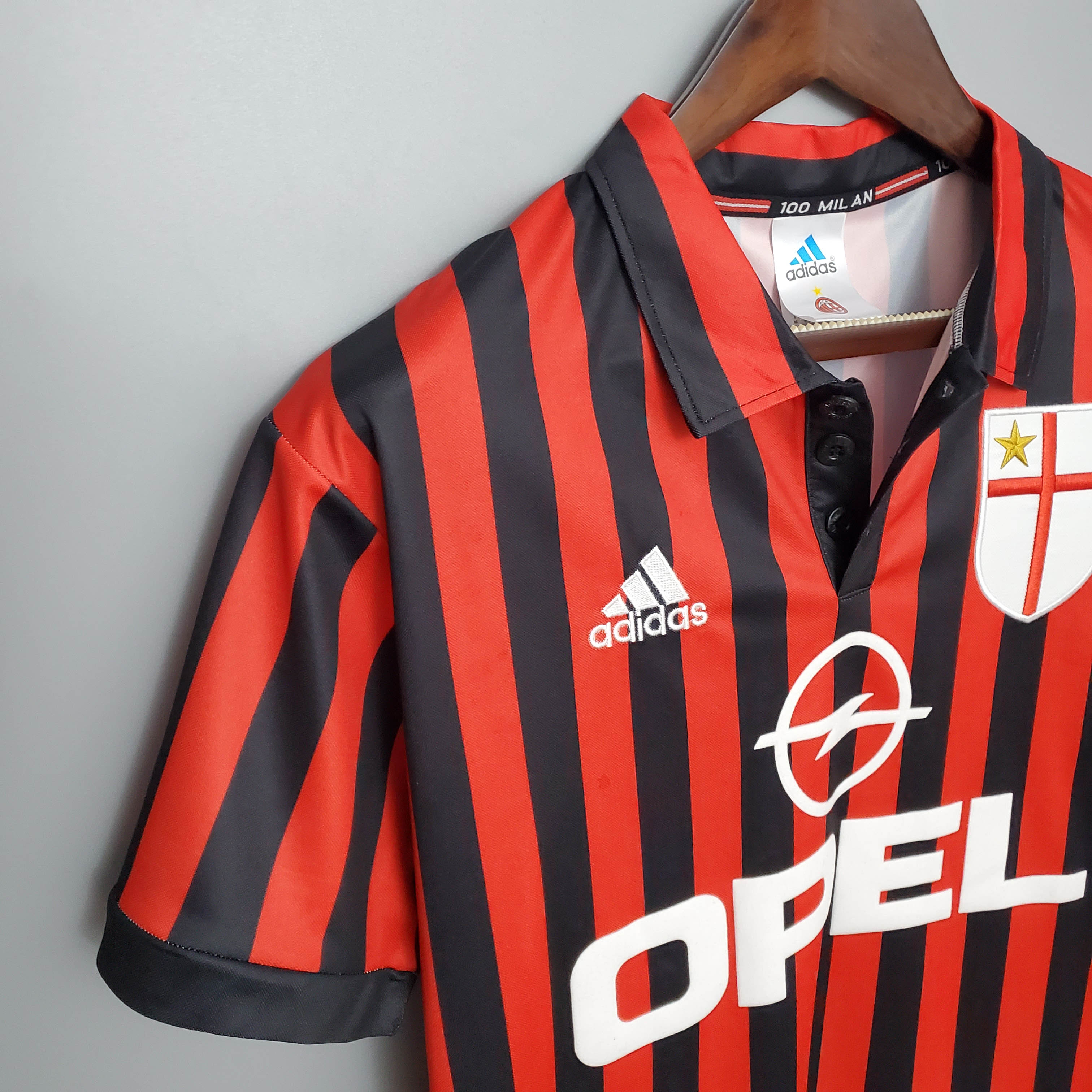 1999/2000 Retro AC Milan Home Football Shirt
