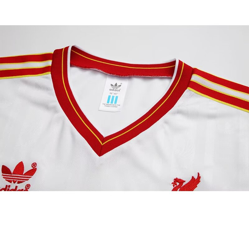 1985/1986 Retro Long Sleeve Liverpool Away Football Shirt