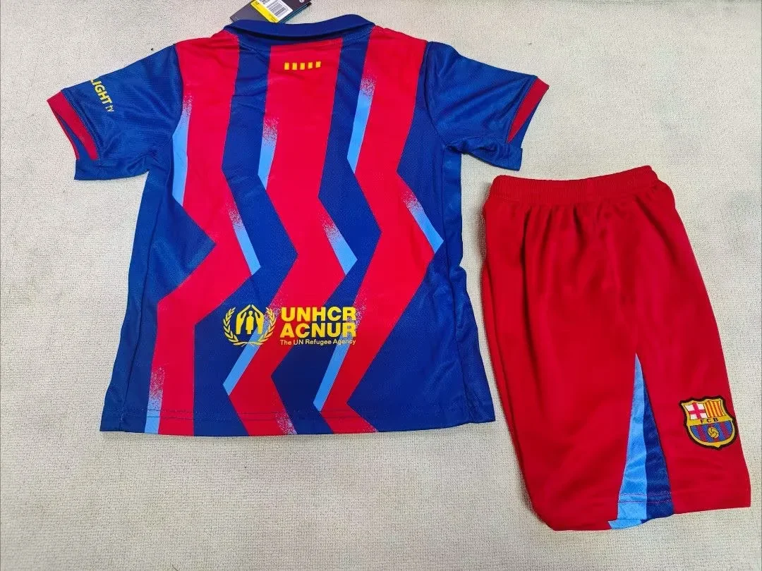 2025/2026 Barcelona Fourth Away Football Shirt Kids Size 1:1 Thai Quality