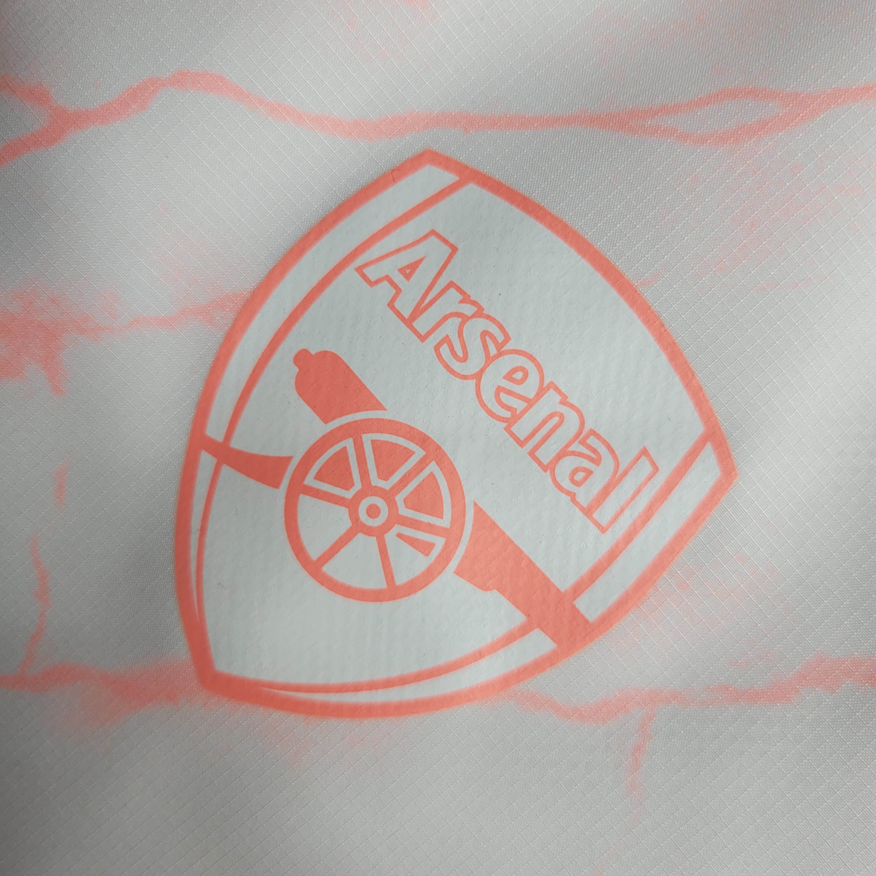 2023/2024 Arsenal Windbreaker White Football Shirt