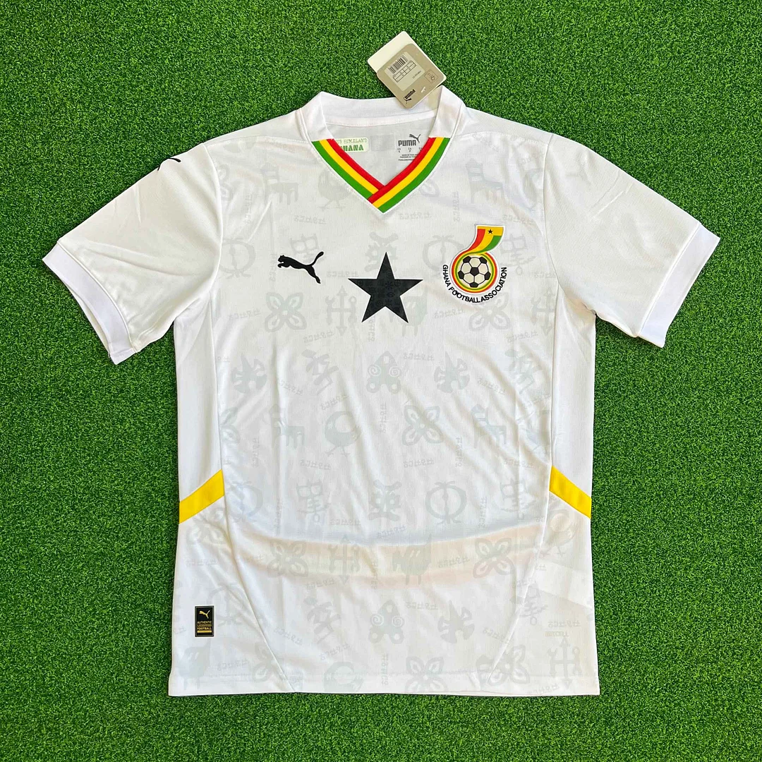 2024 Ghana Home Football Shirt 1:1 Thai Quality