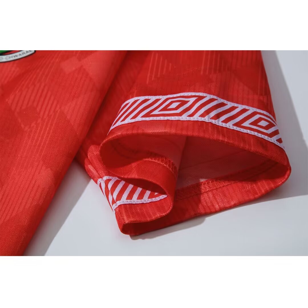 1990 Retro Wales Home Football Shirt 1:1 Thai Qualit