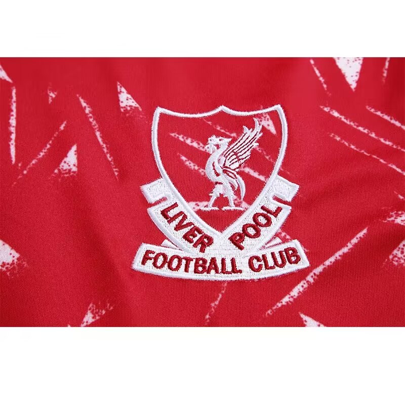 1989/1991 Retro Liverpool Home Football Shirt