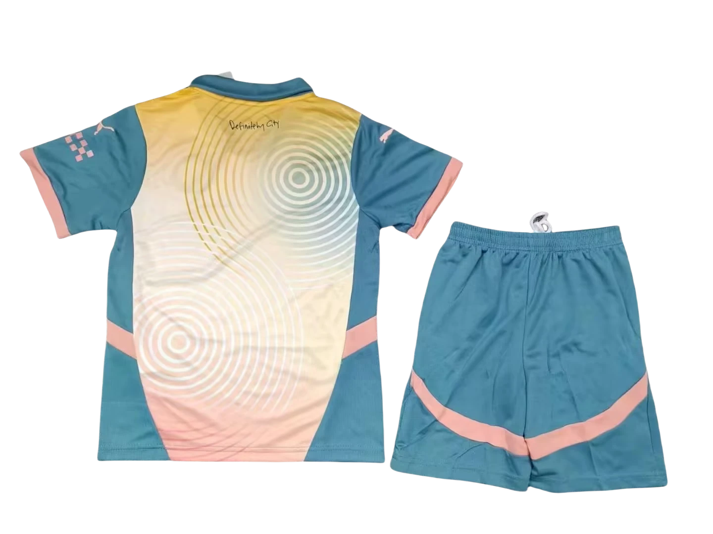 2024/2025 Manchester City Fourth Away Football Shirt Kids Size