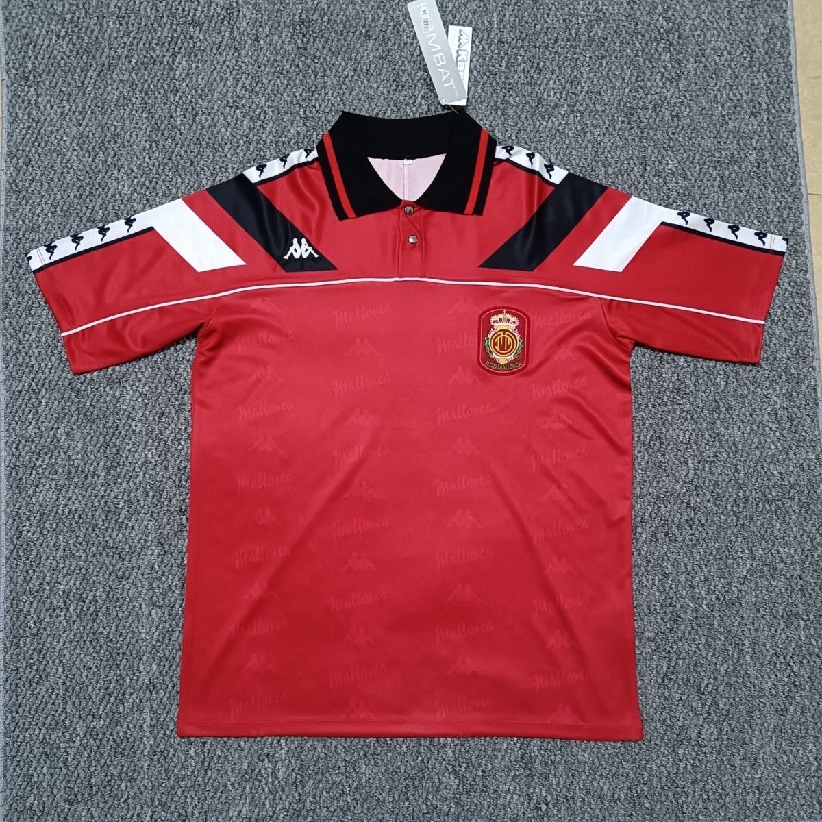 1994/1995 Retro RCD Mallorca RedFootball shirt 1:1 Thai Quality