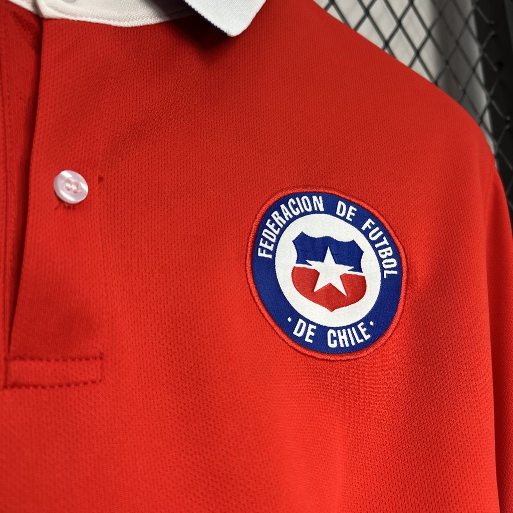 2015/2016 Retro Chile Home Football Shirt