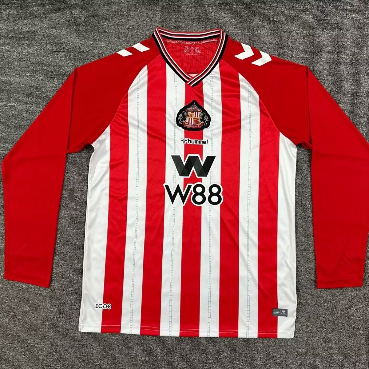 2025/2026 Long Sleeve Sunderland Home Football Shirt 1:1 Thai Quality