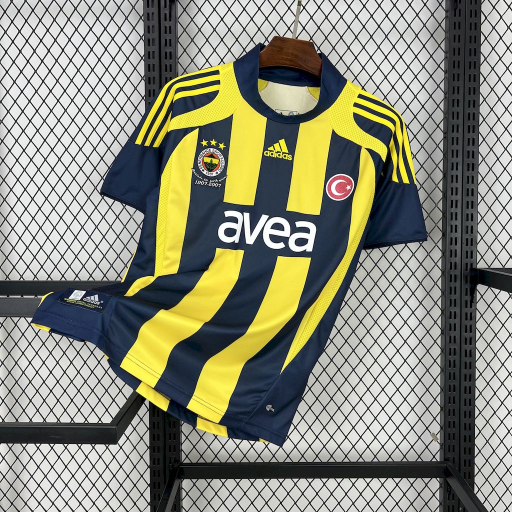 2007/2008 Retro Fenerbahce HomeFootball shirt 1:1 Thai Quality