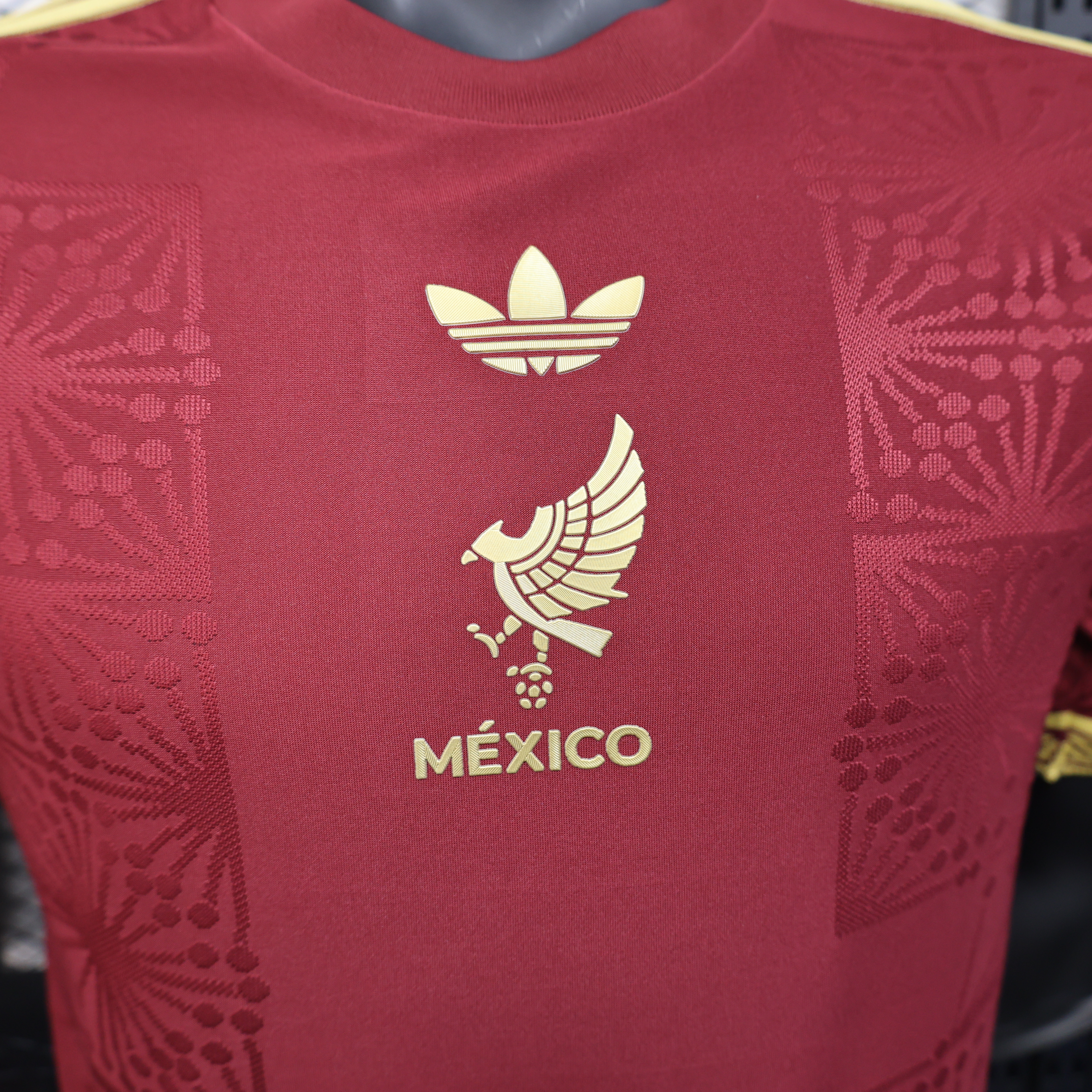 2024 Player Version Mexico Trophy Edition Red Football Shirt